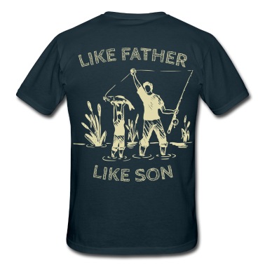 Angeln T-Shirt - Angeln Vater und Sohn