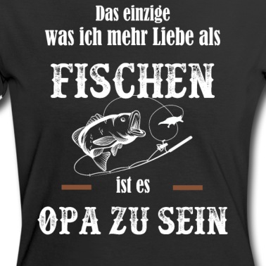 Angeln T-Shirt - Fischen Angeln Opa Geschenk