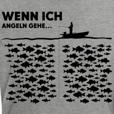 Angeln T-Shirt - Wenn ich Angeln gehe