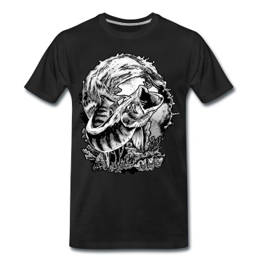 Angeln T-Shirt - Hecht fischen angeln Angler Fischer Sportfischer