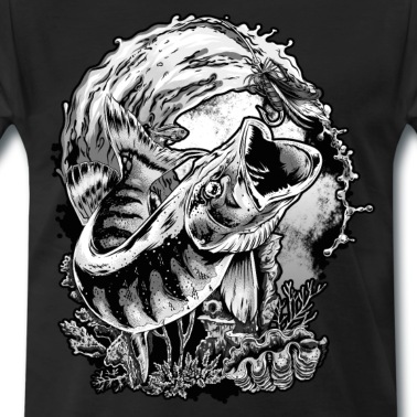 Angeln T-Shirt - Hecht fischen angeln Angler Fischer Sportfischer