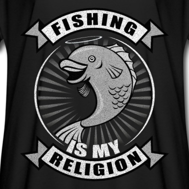 Angeln T-Shirt - Fishing Angeln Religion Fisch Geschenk