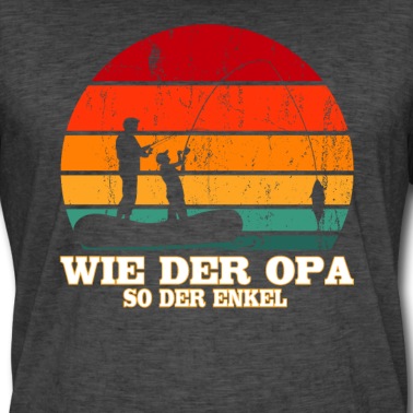 Angeln T-Shirt - Wie Der Opa So Der Enkel