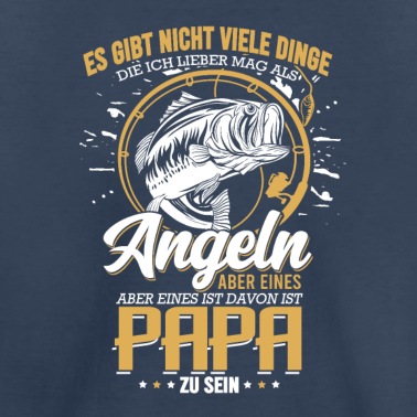 Angeln T-Shirt - Angeln mit Papa es gibt nicht viele die ich lieber