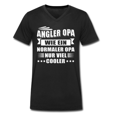 Angeln T-Shirt - Angler Opa Angeln Fischen Geschenk