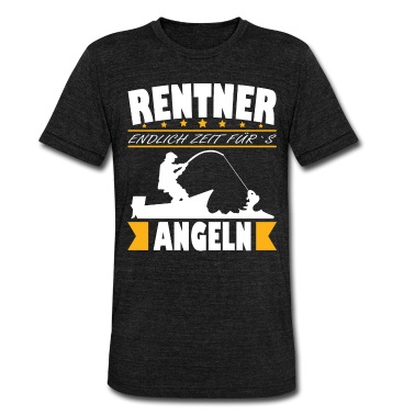 Angeln T-Shirt - Angeln Angler Rentner Opa - Zeit Spruch