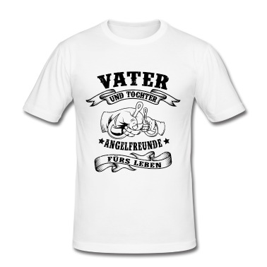 Angeln T-Shirt - Vater und Tochter Angeln