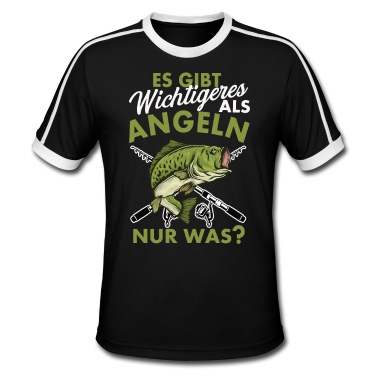 Angeln T-Shirt - Es gibt wichtigeres als Angeln nur was?