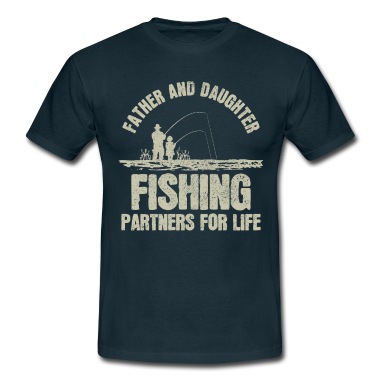 Angeln T-Shirt - Vater & Tochter Angeln