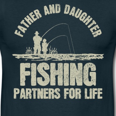 Angeln T-Shirt - Vater & Tochter Angeln
