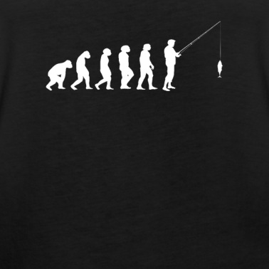 Angeln T-Shirt - Evolution Angeln I witziges Geschenk für Angler