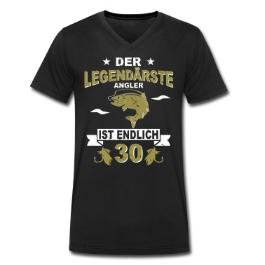 Angeln T-Shirt - 30 Jahre Geschenk 30 Geburtstag Angler Angeln