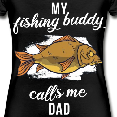 Angeln T-Shirt - Angler mein Angel Freund Angeln My fishing buddy