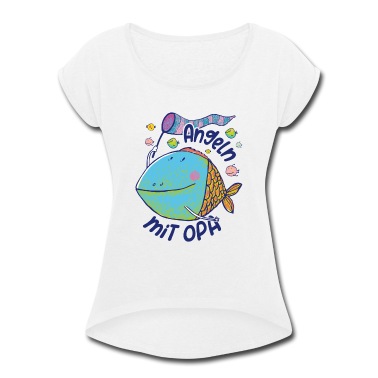 Angeln T-Shirt - Angeln mit Opa | lustiger Fisch