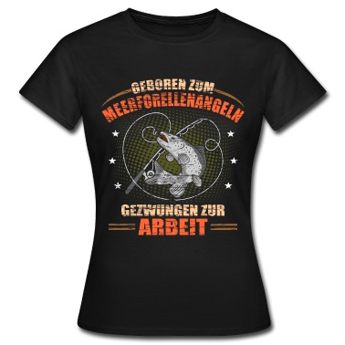 Angeln T-Shirt - Meerforellen Angeln