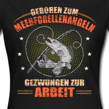 Angeln T-Shirt - Meerforellen Angeln