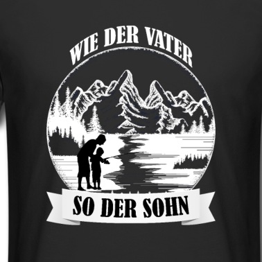 Angeln T-Shirt - Wie Der Vater So Der Sohn Vater Sohn Angeln Angler