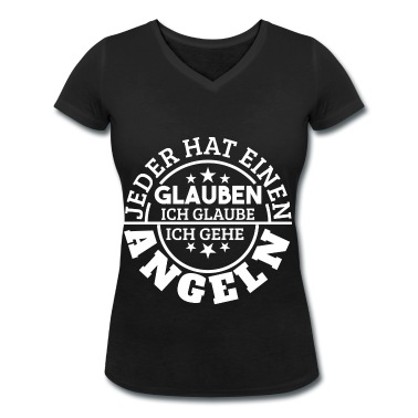 Angeln T-Shirt - Angler angeln glaube