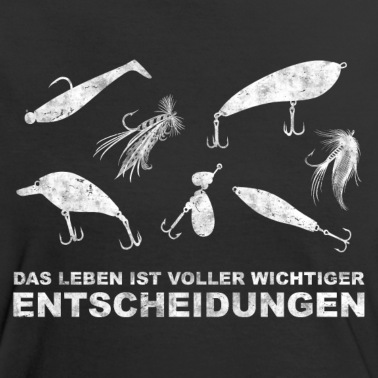 Angeln T-Shirt - Angelköder - Raubfische Angeln