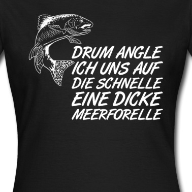 Angeln T-Shirt - Meerforelle Lachsforelle Fischen Meerforellen MeFo