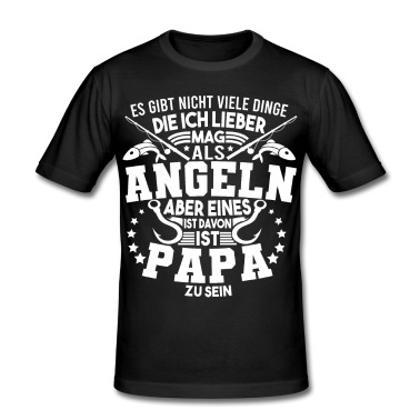 Angeln T-Shirt - Angler Papa T-Shirt Es gibt nicht viele Dinge die