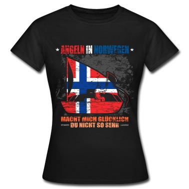 Angeln T-Shirt - Angeln Norwegen