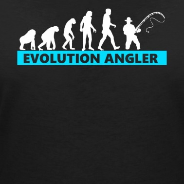 Angeln T-Shirt - Angeln Evolution Angler