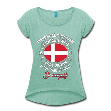 Angeln T-Shirt - Manchmal muss man einfach weg - Dänemark