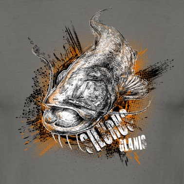 Angeln T-Shirt - Wels - Silurus glanis