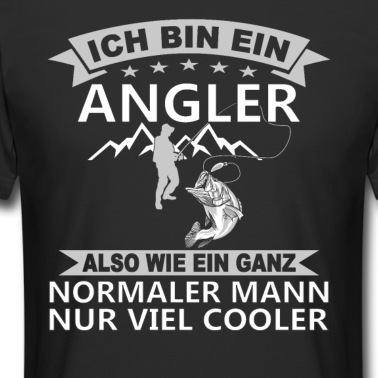 Angeln T-Shirt - Angler Geschenk Fischen Fischer Angeln Angelhaken