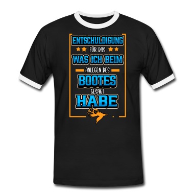 Angeln T-Shirt - Angeln Boot Sportfischer See Angelhaken Angelrute