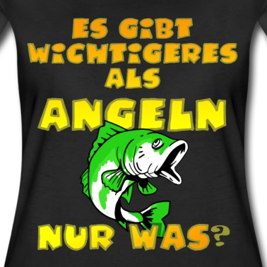 Angeln T-Shirt - Es gibt wichtigeres als Angeln nur was?