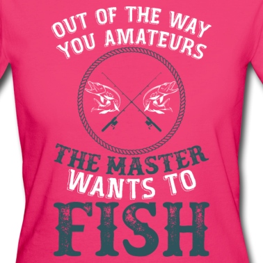 Angeln T-Shirt - Fische Angeln auf dem See als Meister