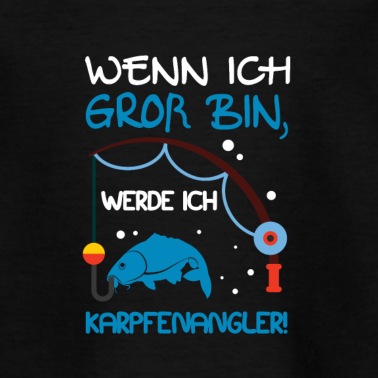 Angeln T-Shirt - Karpfenangler Baby Kind Anglerpapa Angeln Vater