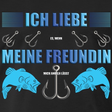 Angeln T-Shirt - Angeln Valentinstag Angler Fischen Geschenk