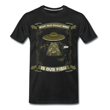 Angeln T-Shirt - Angeln UFO