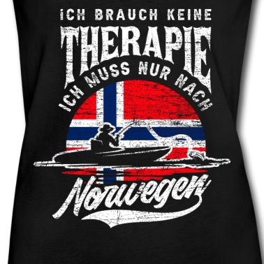 Angeln T-Shirt - Norwegen Urlaub Ferien Geschenk