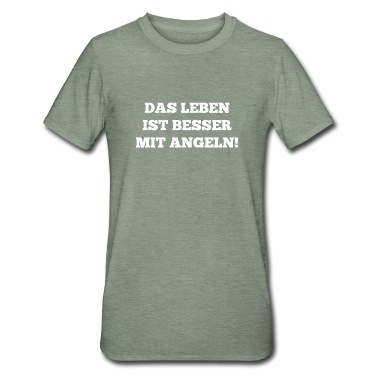 Angeln T-Shirt - Das Leben ist besser mit Angeln!