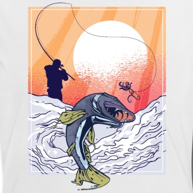 Angeln T-Shirt - Design Köder Fische Angeln Angler fischen geschenk