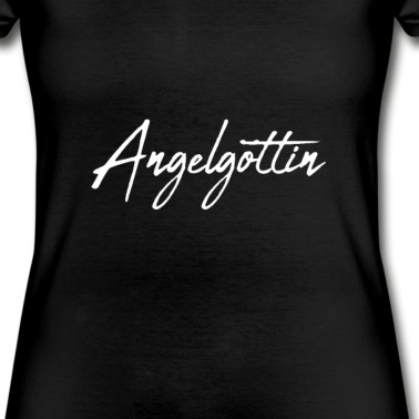Angeln T-Shirt - Frauen Angler Spruch Mädels Fishing Anglerin Shirt
