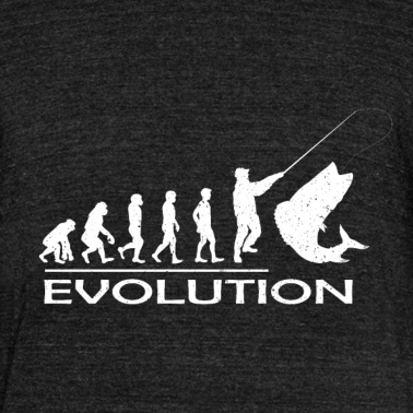 Angeln T-Shirt - Evolution Angeln