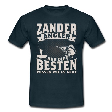 Angeln T-Shirt - ZANDER ANGLER