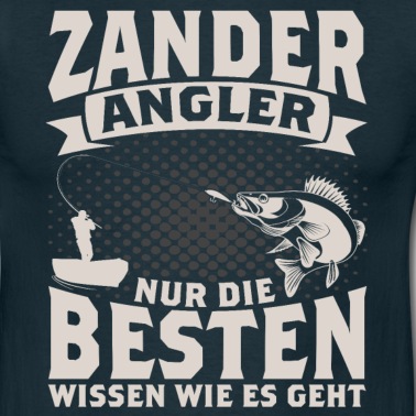 Angeln T-Shirt - ZANDER ANGLER