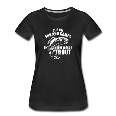 Angeln T-Shirt - Forelle