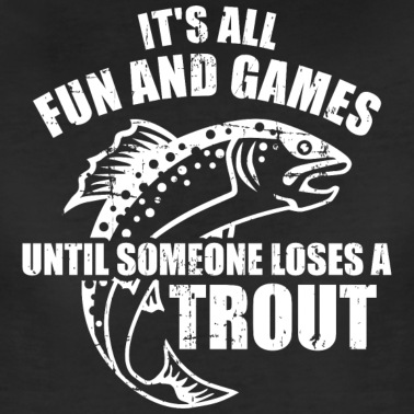 Angeln T-Shirt - Forelle