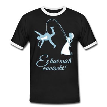 Angeln T-Shirt - Es Hat Mich Erwischt! (Junggesellenabschied JGA)