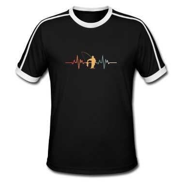 Angeln T-Shirt - Angel Herzschlag