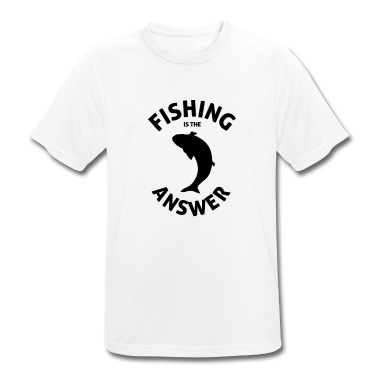 Angeln T-Shirt - Fishing is the answer