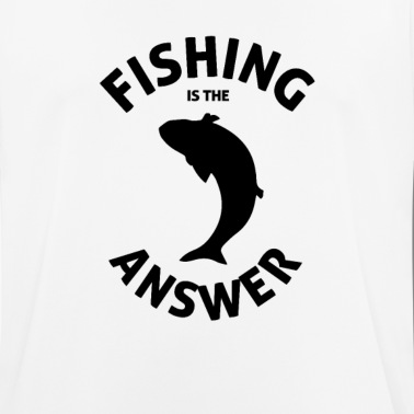 Angeln T-Shirt - Fishing is the answer