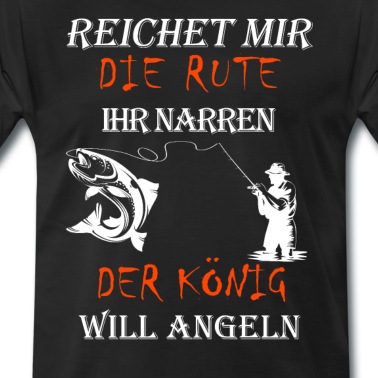 Angeln T-Shirt - Angel Rute